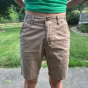 Khaki shorts